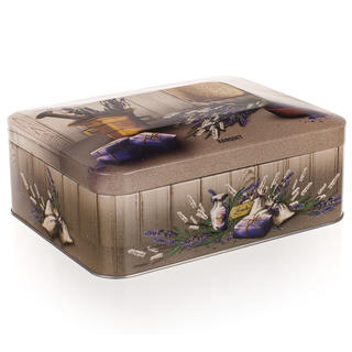 Cutie din metal-box pentru ceai Lavender, BANQUET