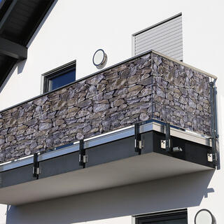 Paravan de balcon PIETRE, 85 X 500 cm
