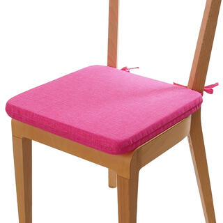 Pernă de şezut cu husă lavabilă BESSY, roz