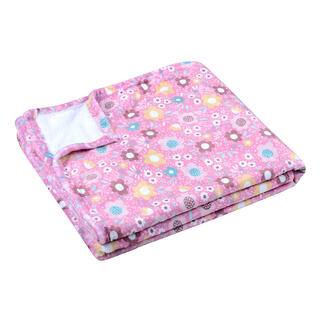 Pătură pentru copii LENA roz, 130 x 160 cm