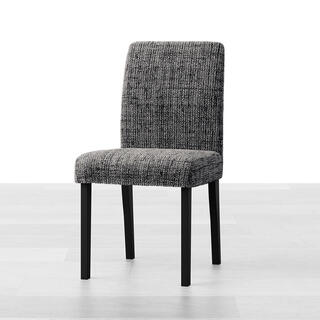 Huse bielastice VITTORIA gri, scaun cu spatar 2 buc (45 x 45 x 50 cm) 1