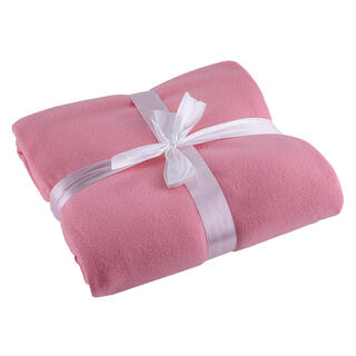 Pătură fleece MILENA roz, 150 x 200 cm