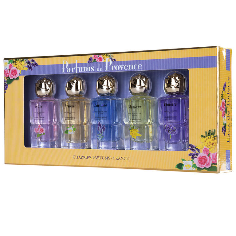 Parfumuri franţuzeşti florale, set 5 buc 1