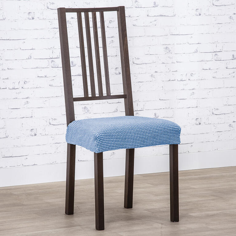 Huse care se întind foarte bine NIAGARA albastre, scaun 2 buc (40 x 40 cm) 1